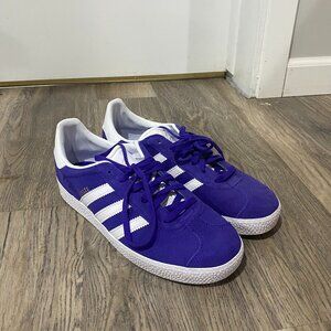 NWOT Purple Adidas Gazelles